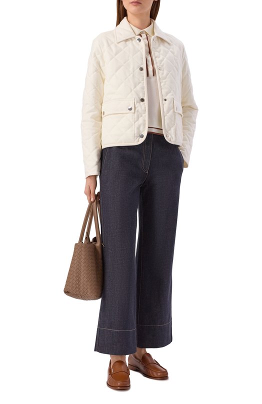 Кашемировая куртка Kiton D61624K09N73 Кремовый  D61624K09N73 Фото 2