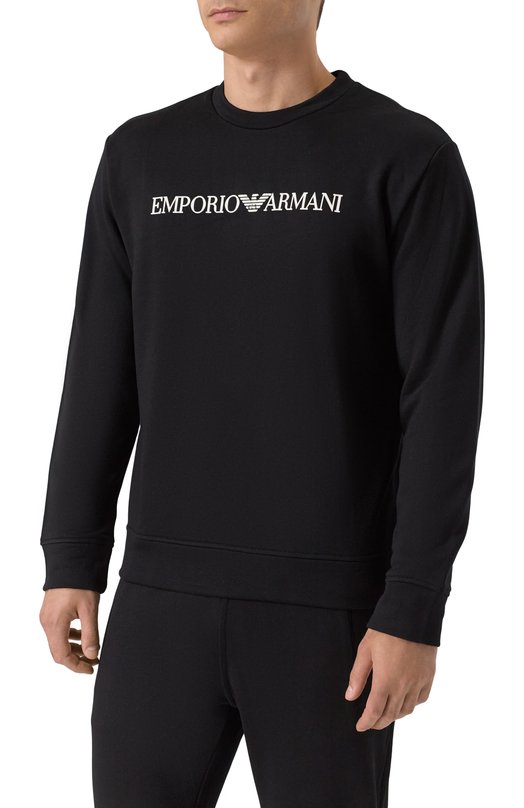 Свитшот Emporio Armani 8N1MR6/1JRIZ Чёрный  8N1MR6/1JRIZ Фото 3