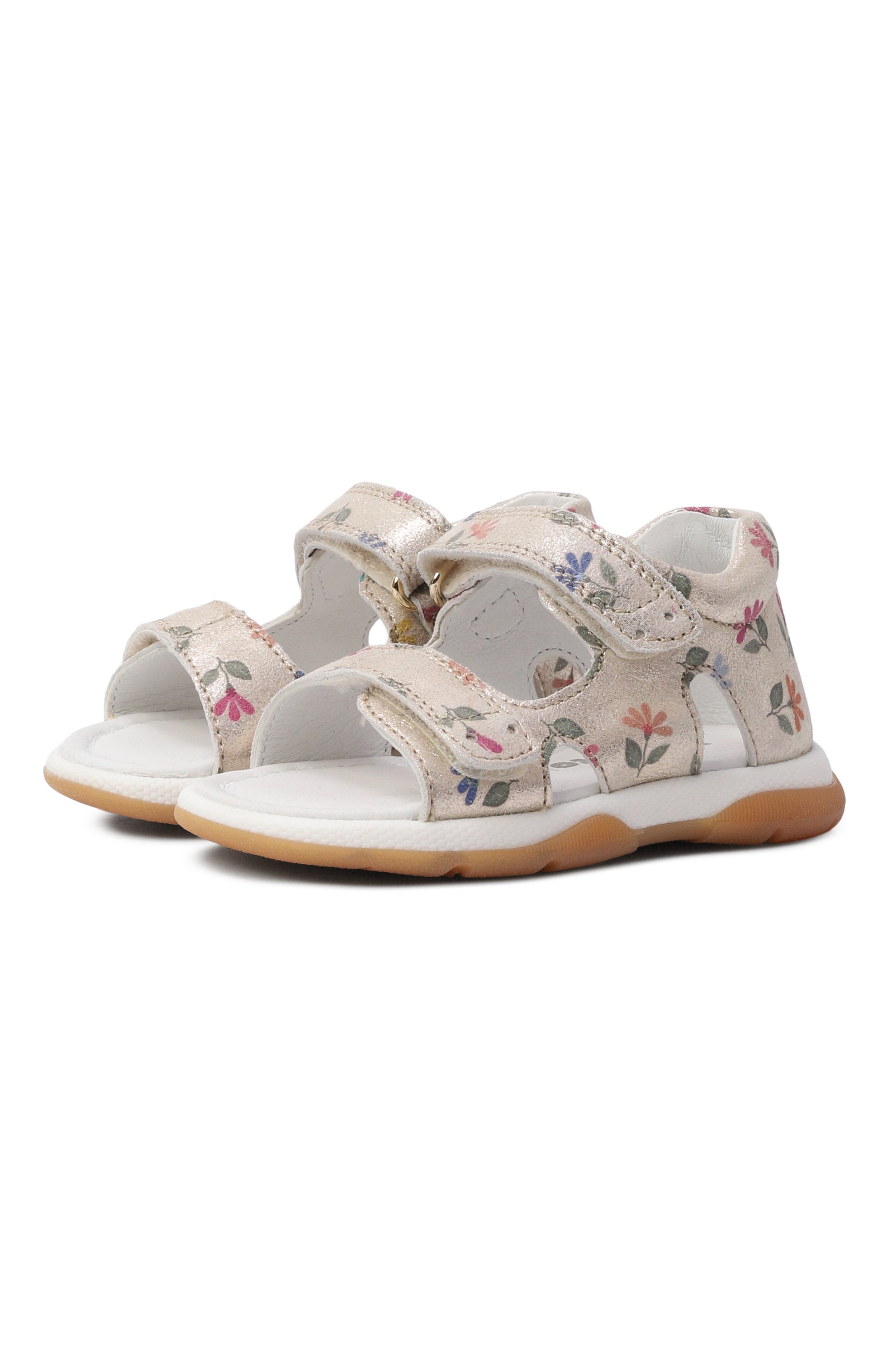 Кожаные сандалии laves 2 FALCOTTO золотого цвета по цене 9950 руб., арт. 1501144/05, фото 1 Кожаные сандалии laves 2 FALCOTTO, арт. 1501144/05, фото 1