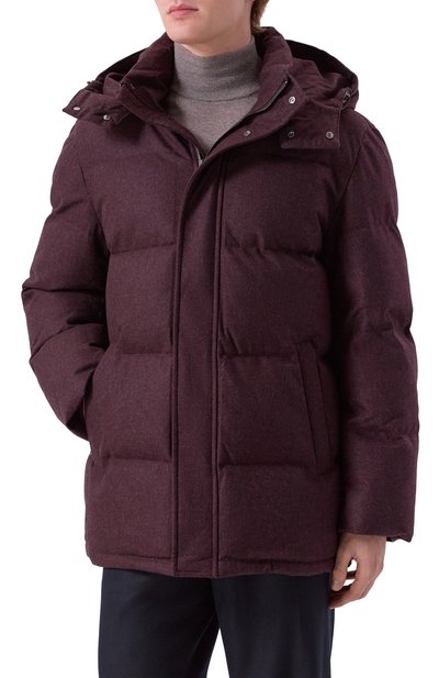 Пуховик siberia из шерсти и кашемира 12 STOREEZ, арт. 134077, фото 3