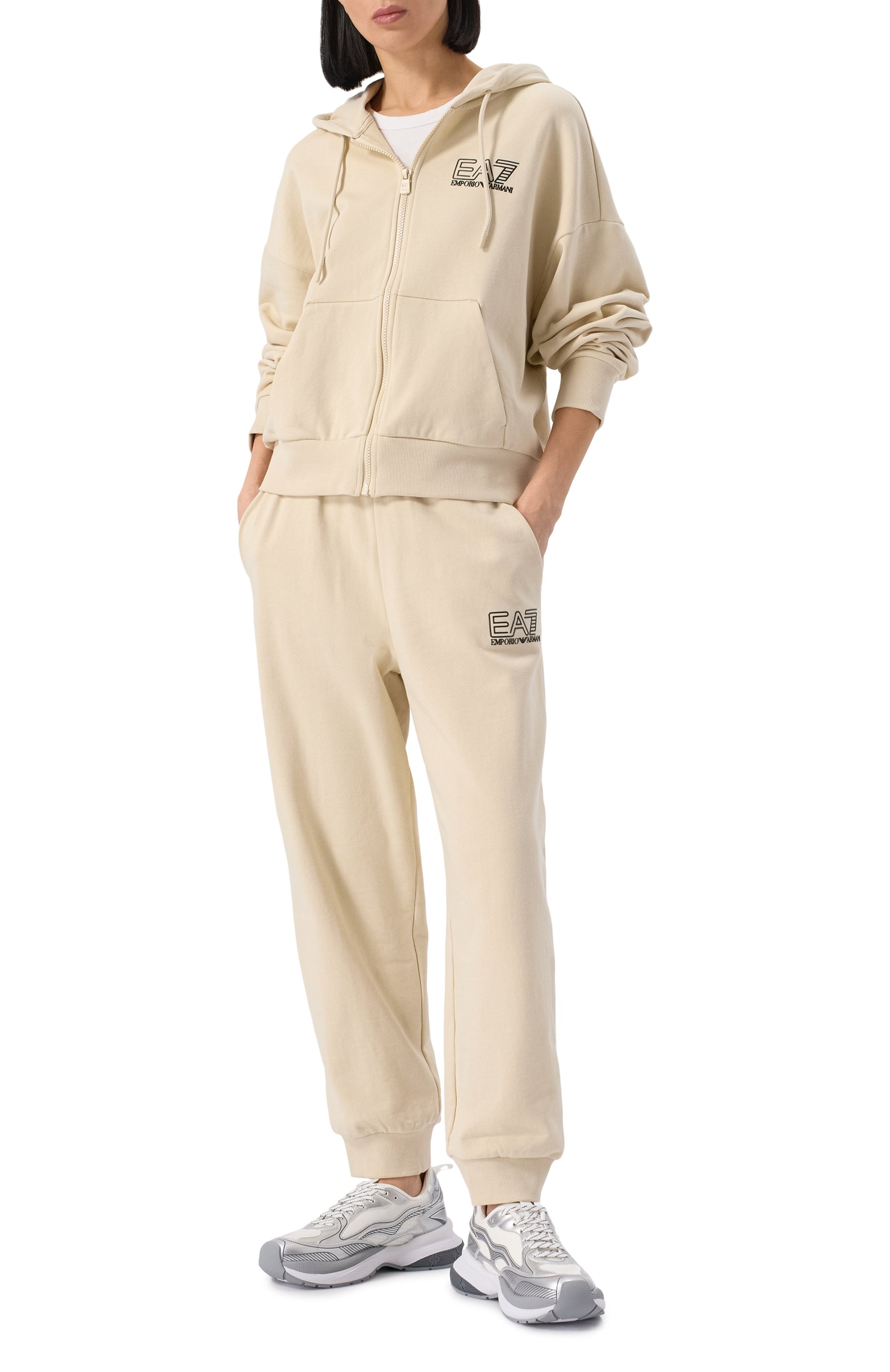 Комбинированные кроссовки EMPORIO ARMANI, арт. X3X238/XR388, фото 2