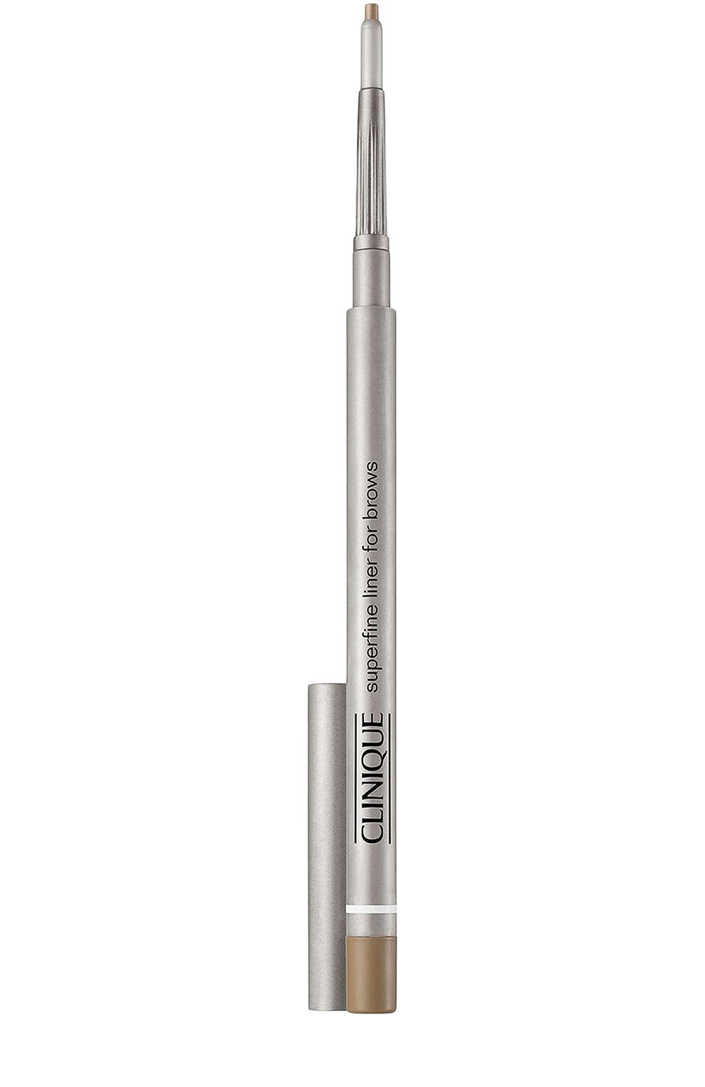 Супертонкий карандаш для бровей superfine liner, оттенок soft brown - 02 тон CLINIQUE, арт. K6MG-02, фото 1