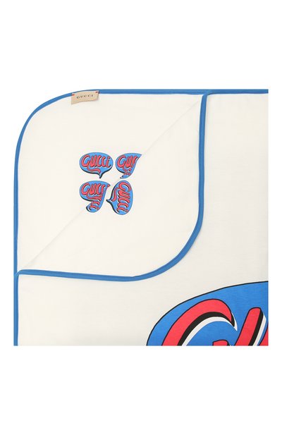 Хлопковое одеяло GUCCI, арт. 666445/3K109, фото 1