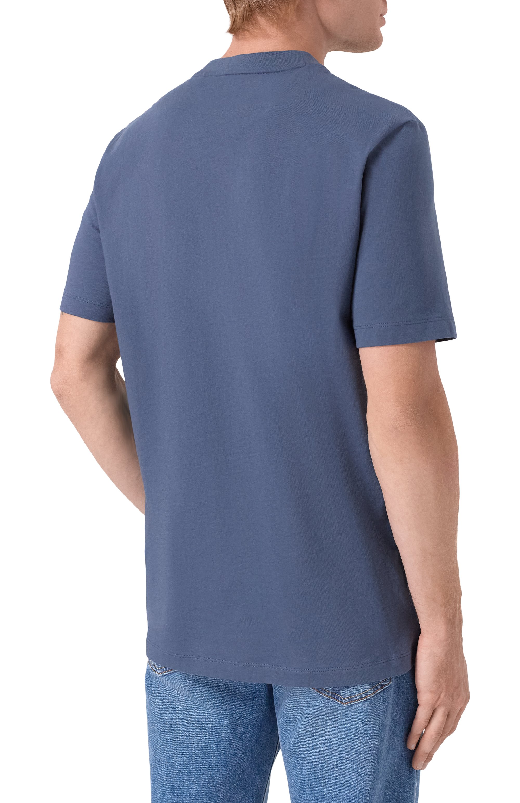 Хлопковая футболка BOSS, арт. 50555799, фото 4