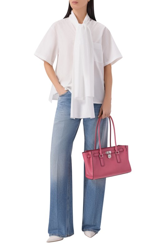 Сумка Hamilton Moderne small MICHAEL Michael Kors 30F5SNXT0L Розовый  30F5SNXT0L Фото 3