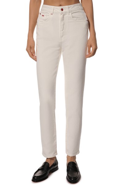 Джинсы KITON белого цвета по цене 83900 руб., арт. DJ54101/X0450B, фото 3 Джинсы KITON, арт. DJ54101/X0450B, фото 3