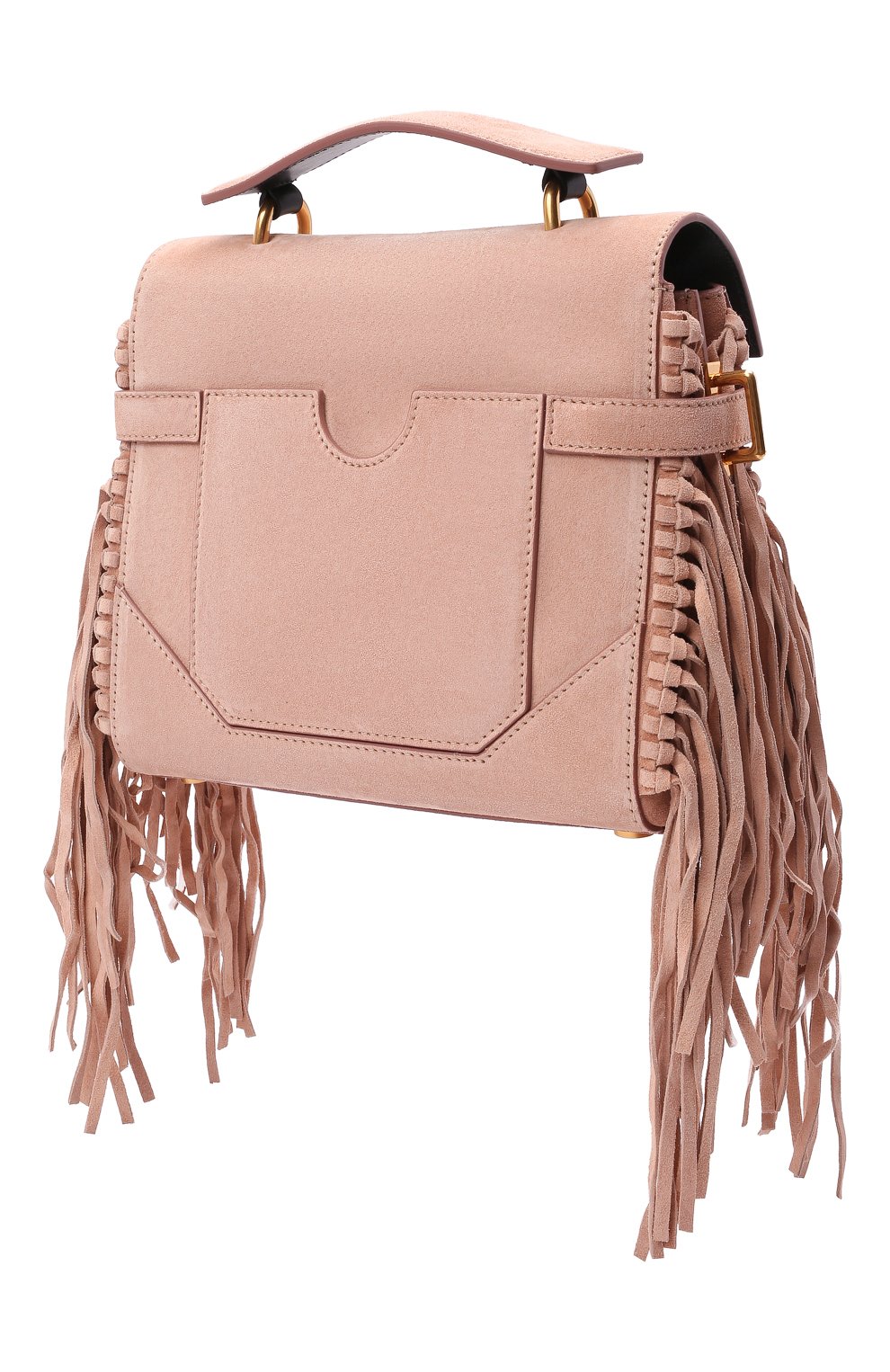 Сумка buzz 23 BALMAIN светло-розового цвета по цене 222500 руб., арт. WN1DB534/LCRF, фото 3 Сумка buzz 23 BALMAIN, арт. WN1DB534/LCRF, фото 3