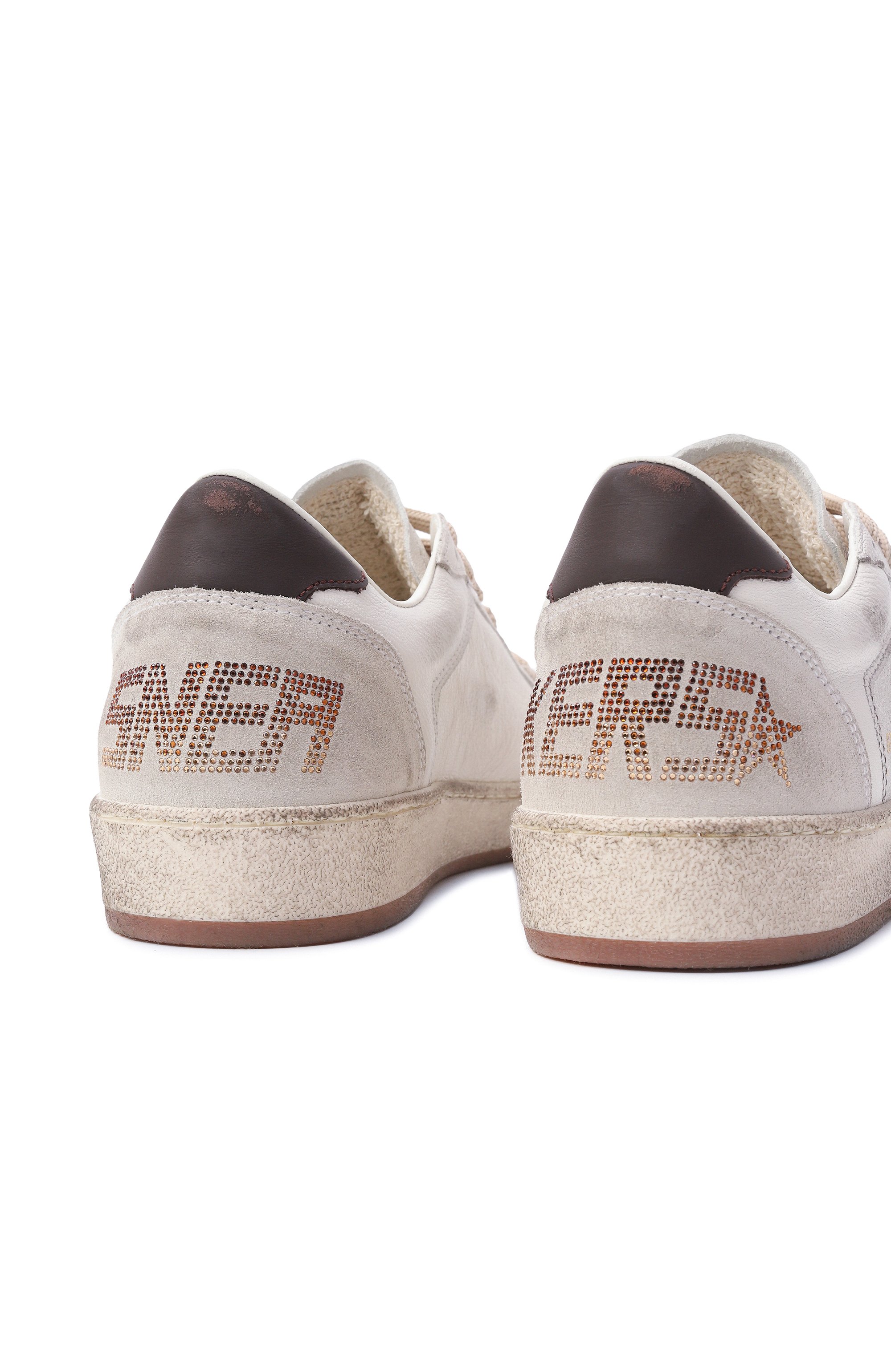 Кожаные кеды ball star GOLDEN GOOSE DELUXE BRAND, арт. GWF00327.F007297, фото 7