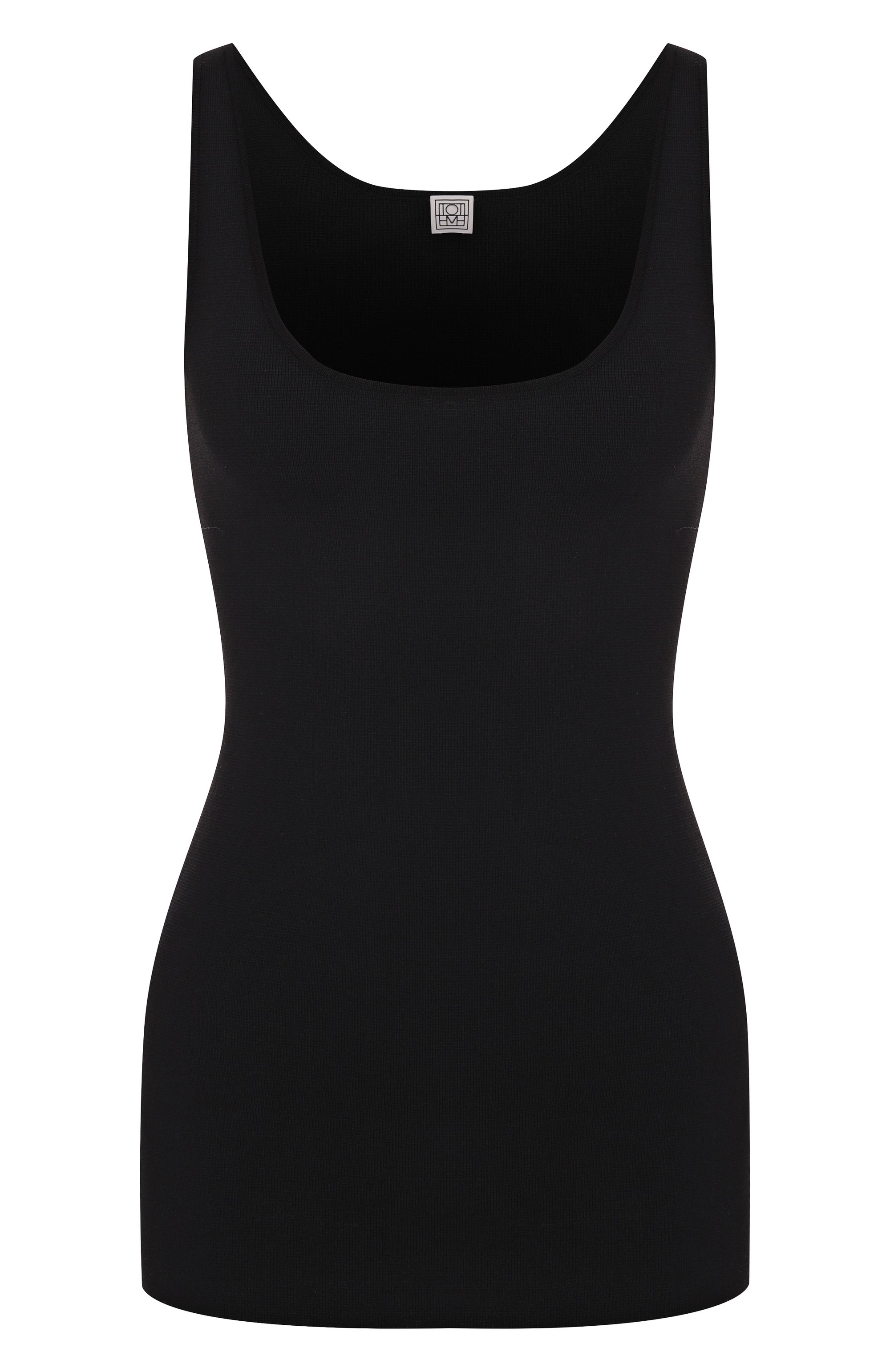 Майка TOTEME черного цвета по цене 46050 руб., арт. 252-WRT0504-YA0187, фото 1 Майка TOTEME, арт. 252-WRT0504-YA0187, фото 1