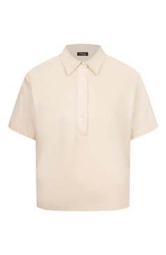 Поло изо льна и хлопка KITON, арт. D57443H08431, фото 1
