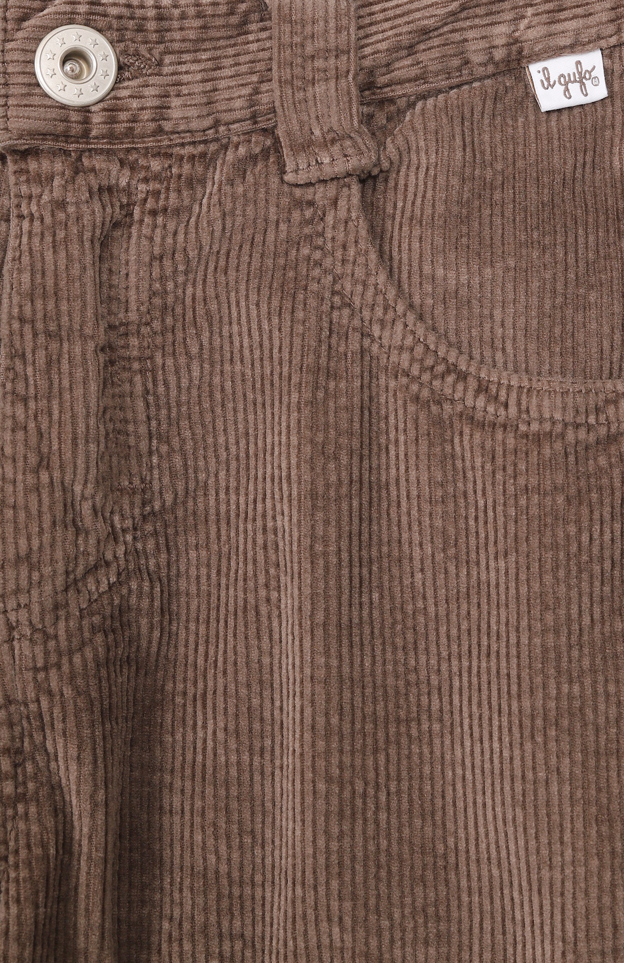 Вельветовые брюки-карго IL GUFO, арт. A25GPL0018V6021_001, фото 3