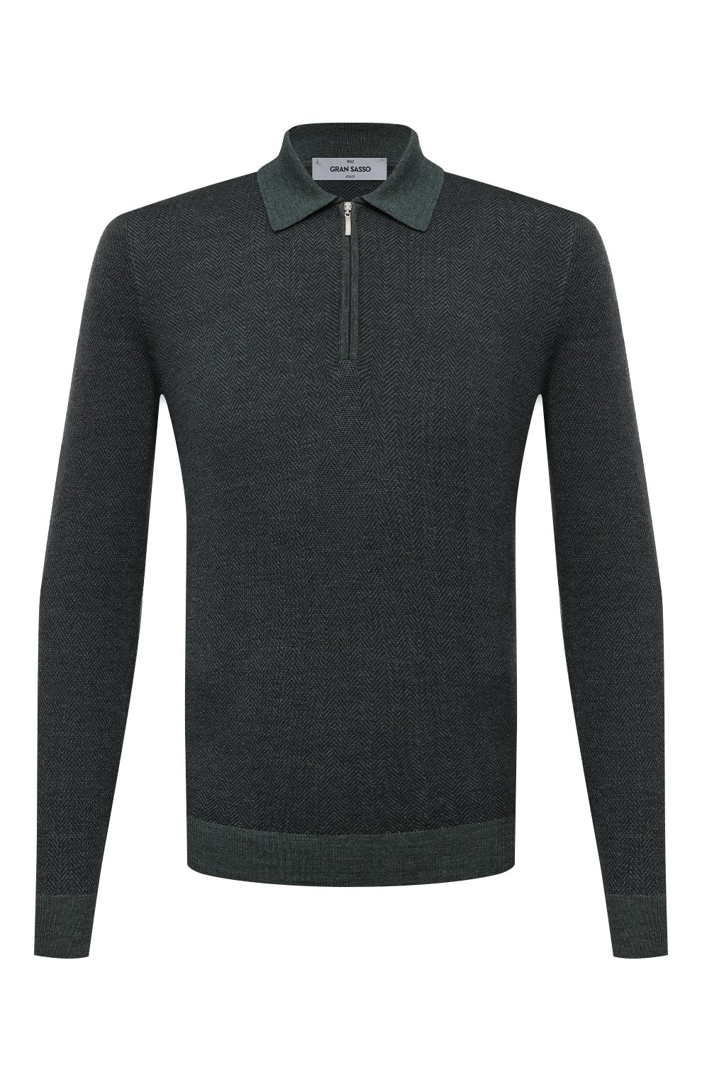 Поло из шерсти и шелка GRAN SASSO, арт. 57137/13115, фото 1