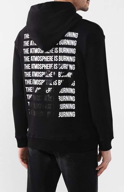 Хлопковое худи PRAY FOR US, арт. BRH 02 BLACK, фото 4