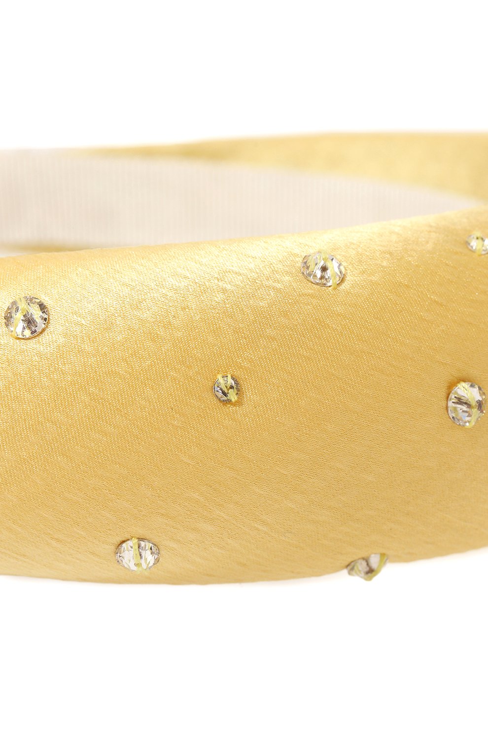 Ободок для волос JENNIFER BEHR желтого цвета по цене 29850 руб., арт. 15BD18, фото 4 Ободок для волос JENNIFER BEHR, арт. 15BD18, фото 4