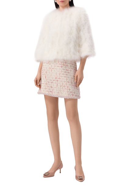 Текстильные туфли hangisi 50 MANOLO BLAHNIK, арт. 9XX-0666/SAT, фото 2