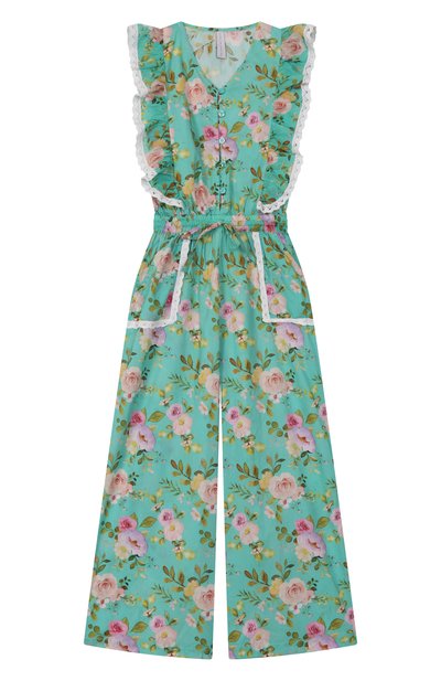 Хлопковый комбинезон OLGA VALENTINE, арт. 25FLJ