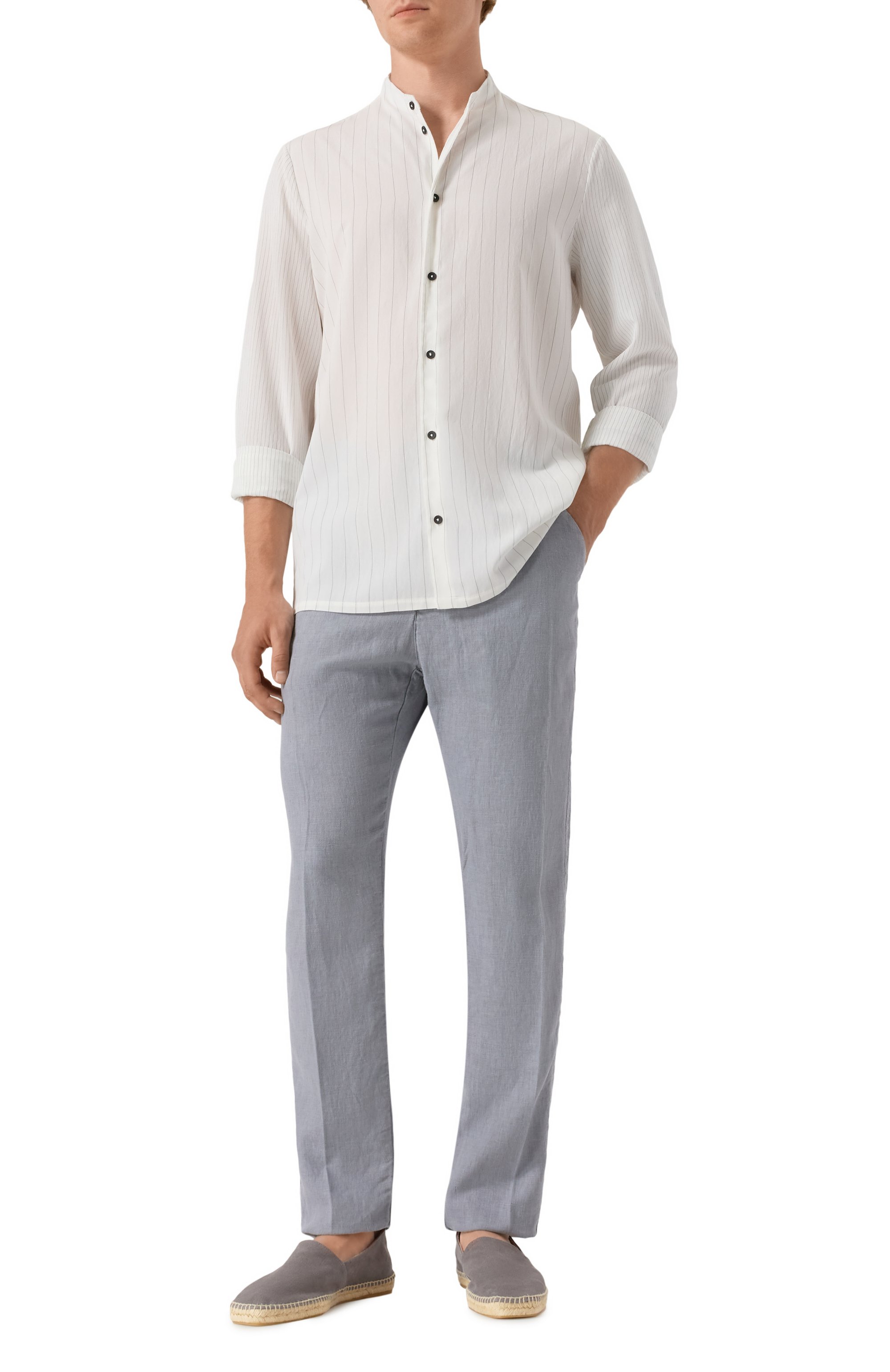 Текстильные эспадрильи pablo CASTANER серого цвета по цене 14550 руб., арт. PABL0/002, фото 2 Текстильные эспадрильи pablo CASTANER, арт. PABL0/002, фото 2