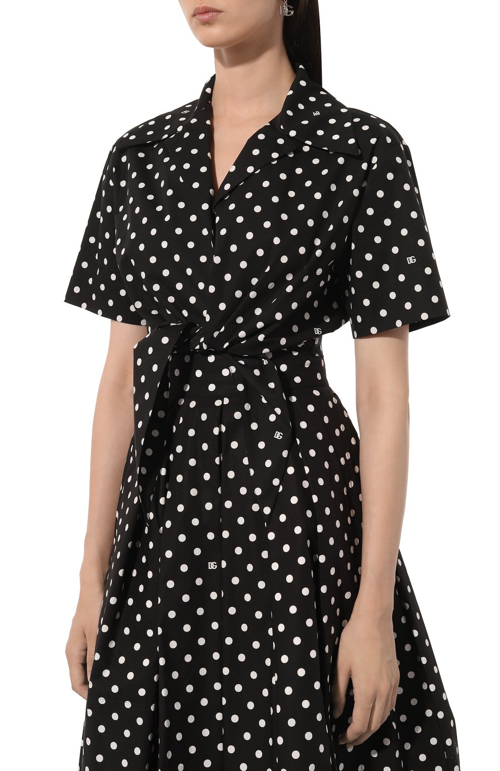 Хлопковая рубашка DOLCE & GABBANA, арт. F5Q06T/FSFNR, фото 3