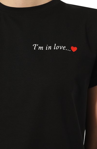  Хлопковая футболка SEVEN LAB, арт. T IIL black, фото 5