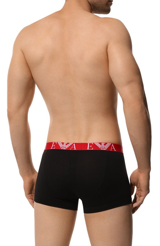 Комплект из трех боксеров Emporio Armani 111357/4F715 Чёрный  111357/4F715 Фото 5