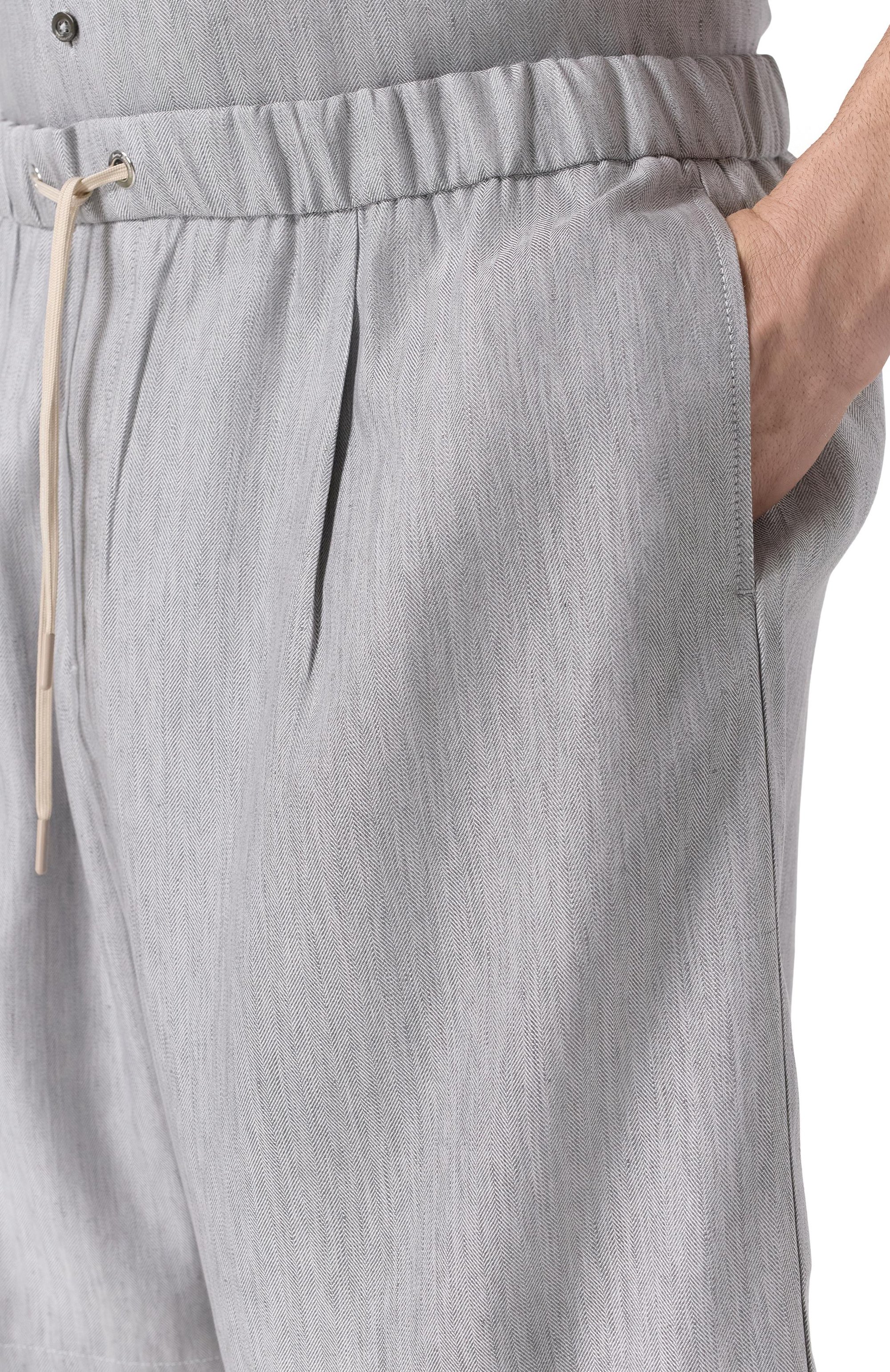 Шорты изо льна и лиоцелла MARCO PESCAROLO, арт. UN0/51R03_60-68, фото 5