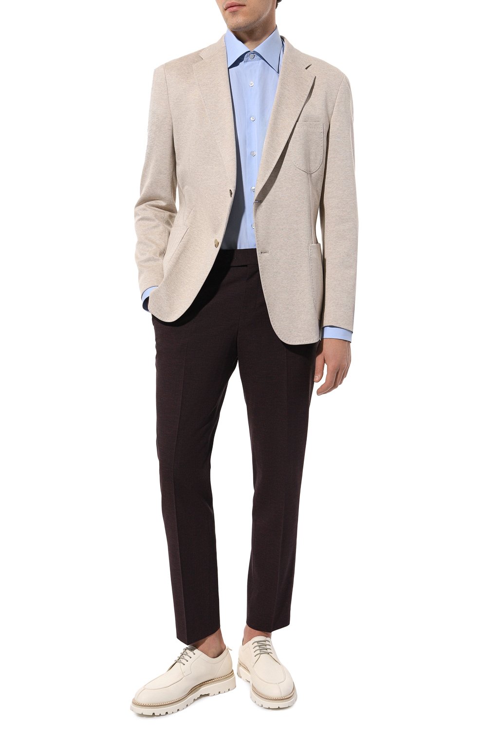 Хлопковая сорочка STEFANO RICCI, арт. MC003678/R1, фото 2