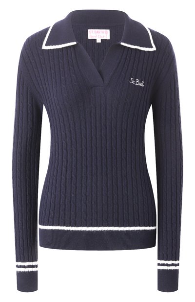 Женский пуловер из шерсти и вискозы MC2 SAINT BARTH, арт. FL0RIANE/03088G