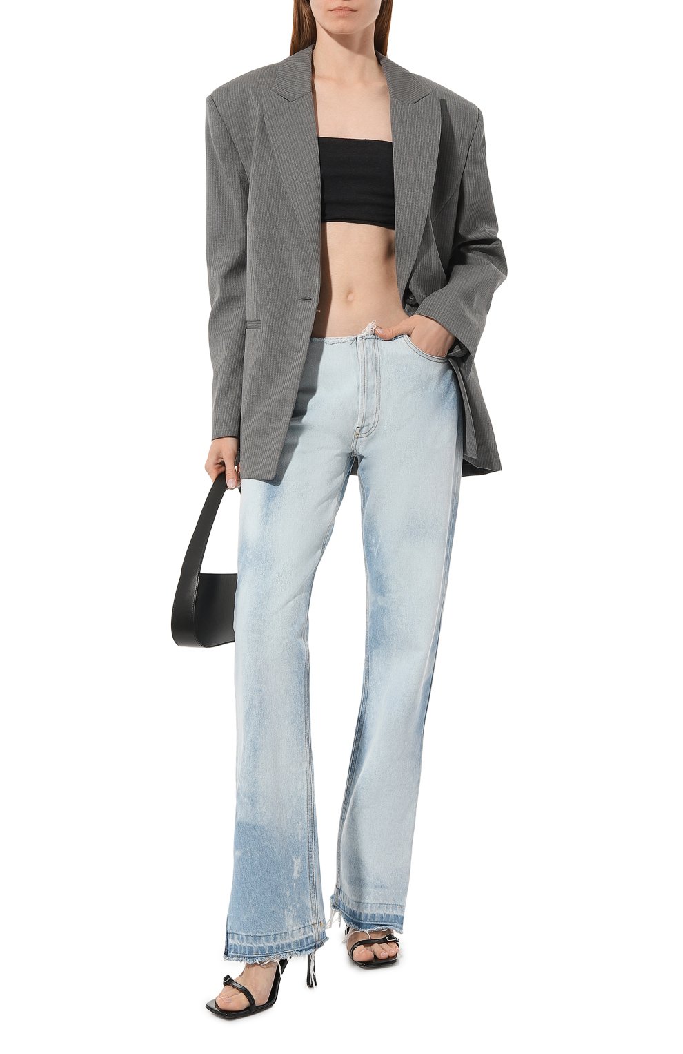 Хлопковый бра-топ BRUNELLO CUCINELLI, арт. MPT18B0130, фото 2