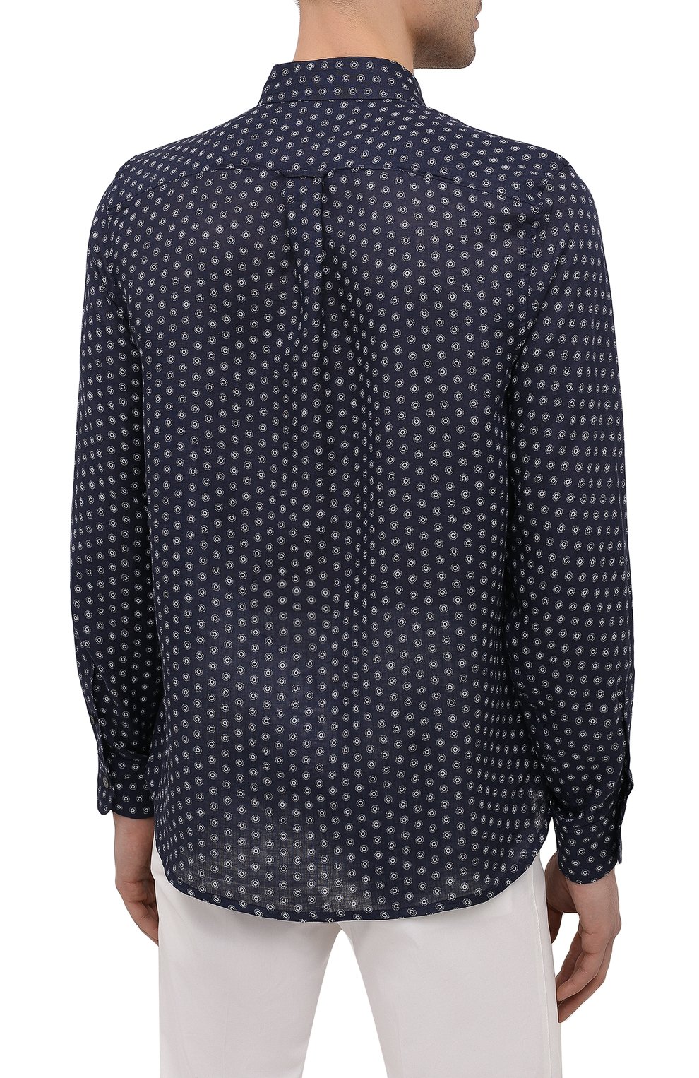 Льняная рубашка DEREK ROSE, арт. 9820-MILA012, фото 4