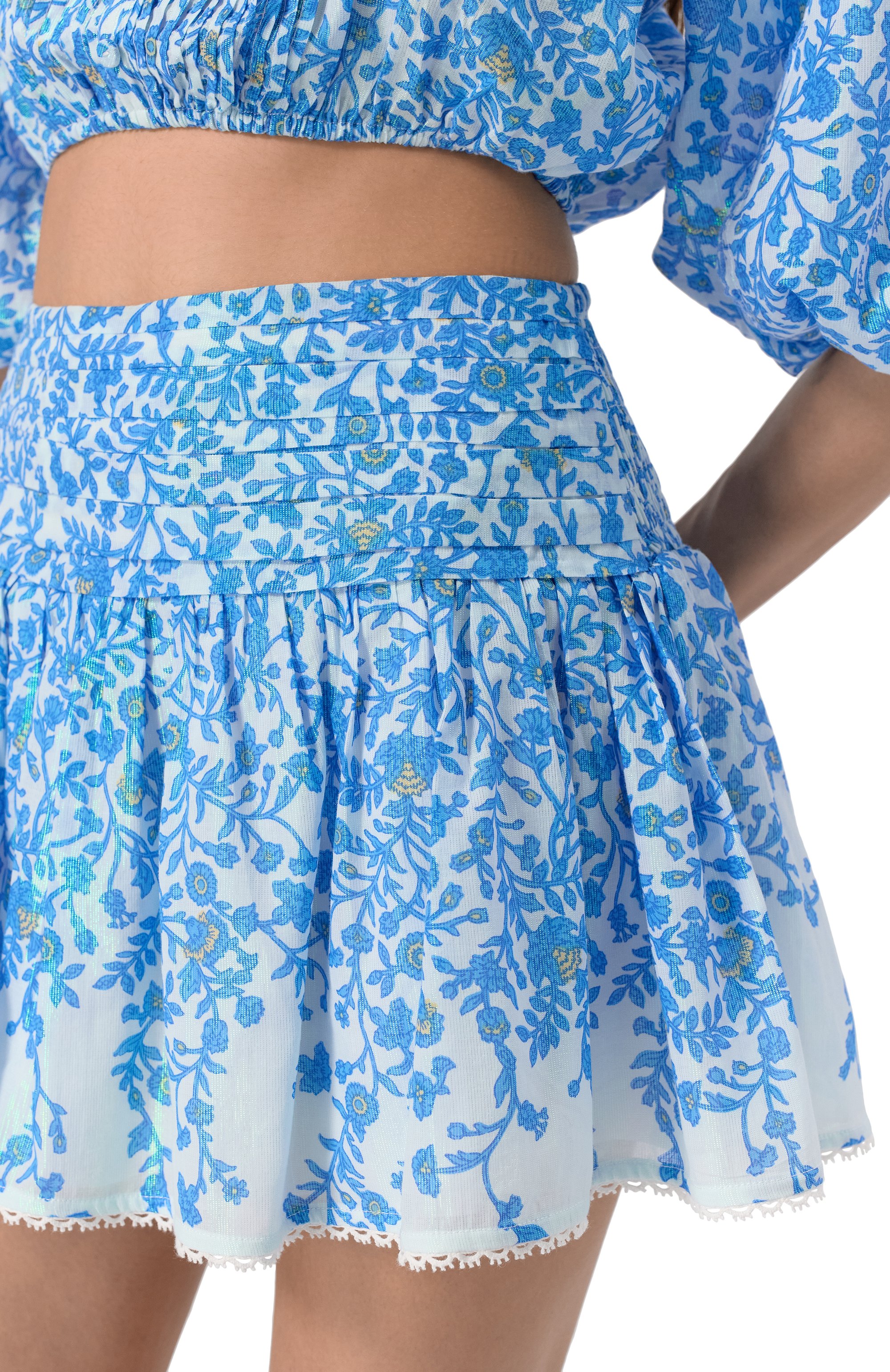 Хлопковая юбка POUPETTE ST BARTH, арт. WENS25UK, фото 5