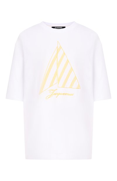 Женская хлопковая футболка JACQUEMUS, арт. 26ETSU00321/AJ00285