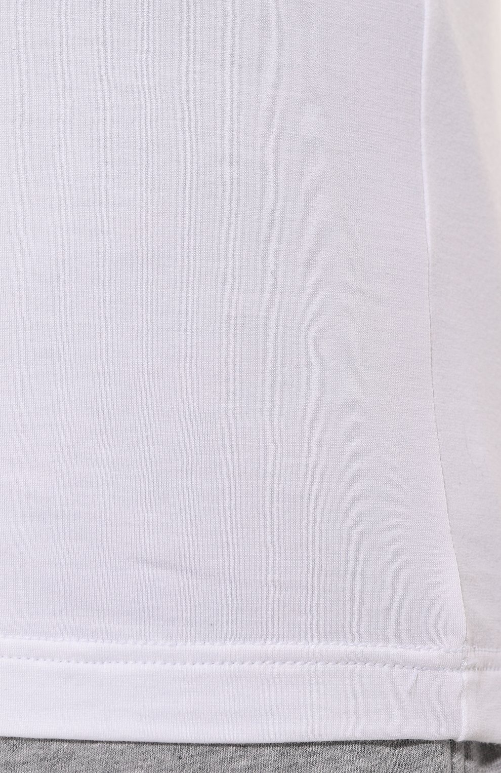 Хлопковая майка HANRO белого цвета по цене 8790 руб., арт. 073087., фото 5 Хлопковая майка HANRO, арт. 073087., фото 5