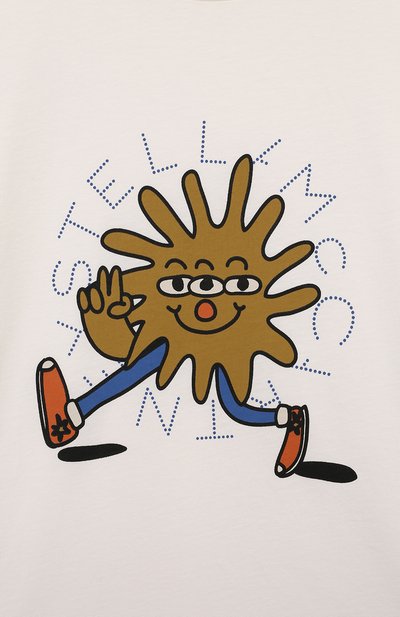 Хлопковая футболка STELLA MCCARTNEY, арт. TV8S91, фото 3