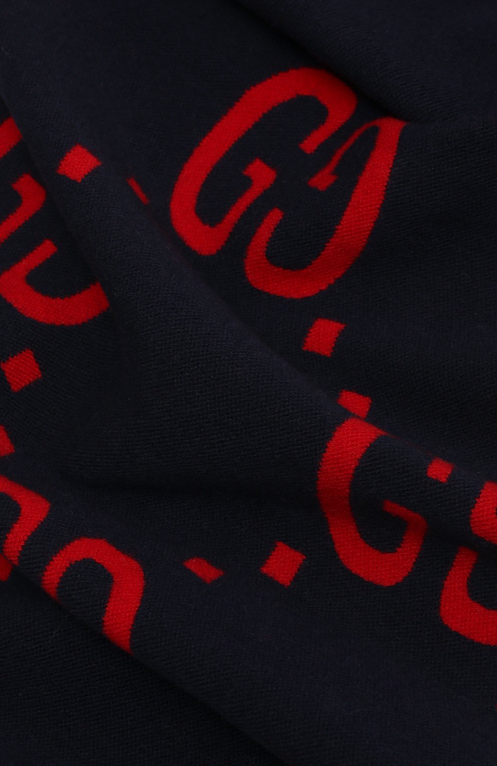 Шарф из шерсти и шелка GUCCI, арт. 495592 4G350, фото 4