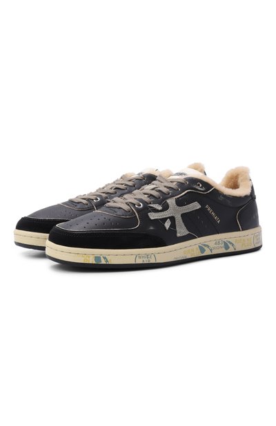 Мужские кожаные кеды bskt clay PREMIATA, арт. BSKTCLAY/VAR 6909M