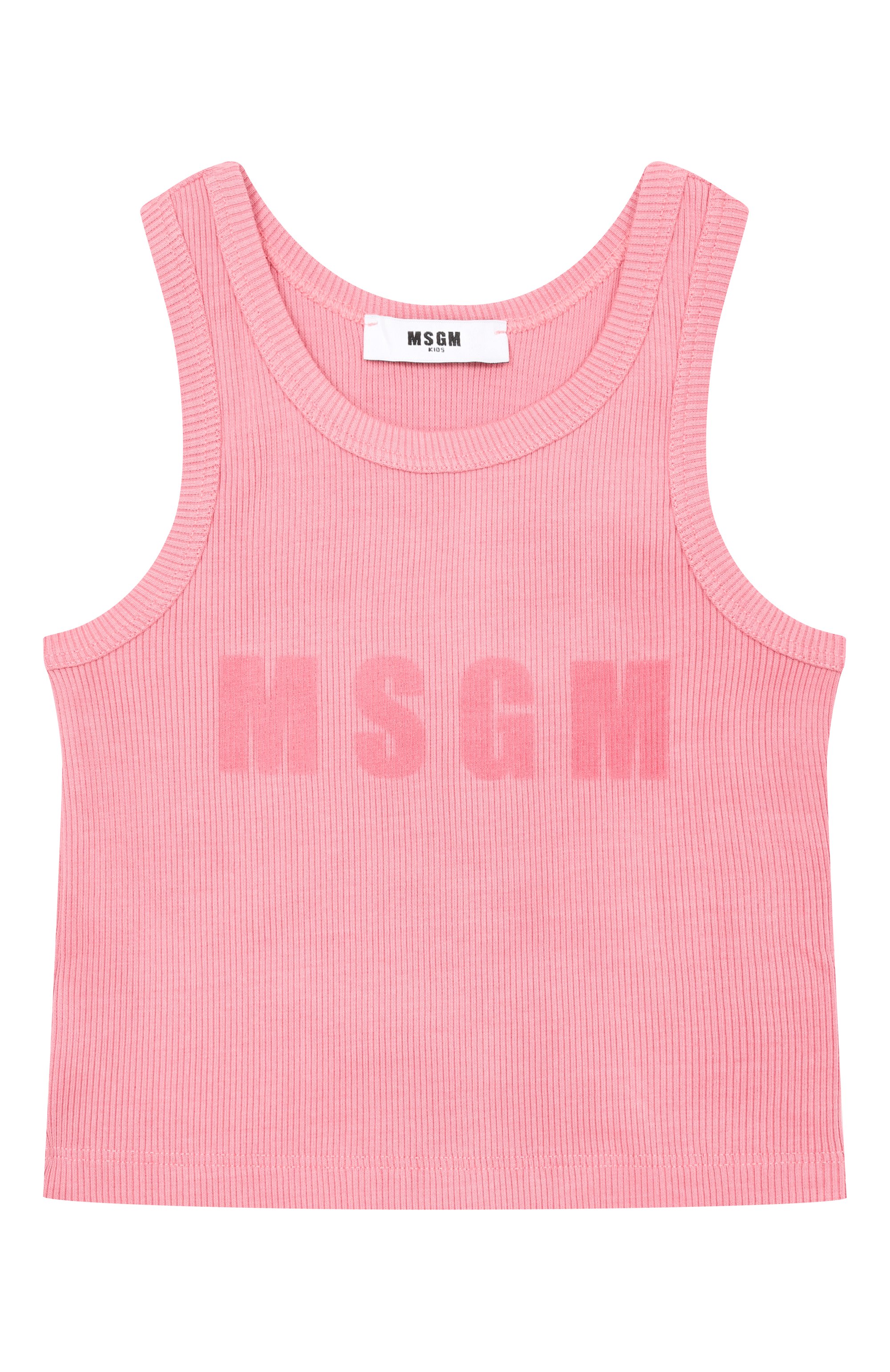 Хлопковая майка MSGM KIDS, арт. S6MSJGTA159, фото 1