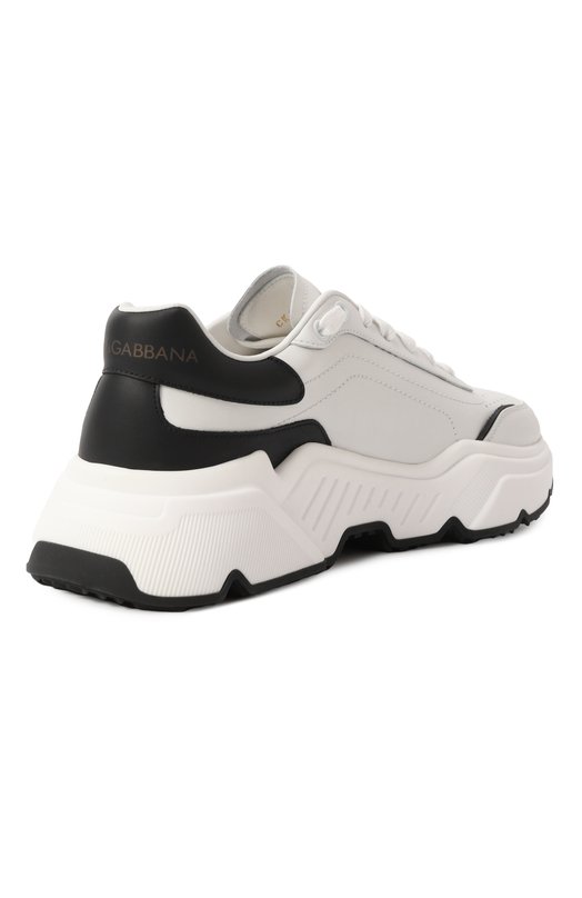 Кожаные кроссовки Daymaster Dolce & Gabbana CK1791/AX589 Белый  CK1791/AX589 Фото 5