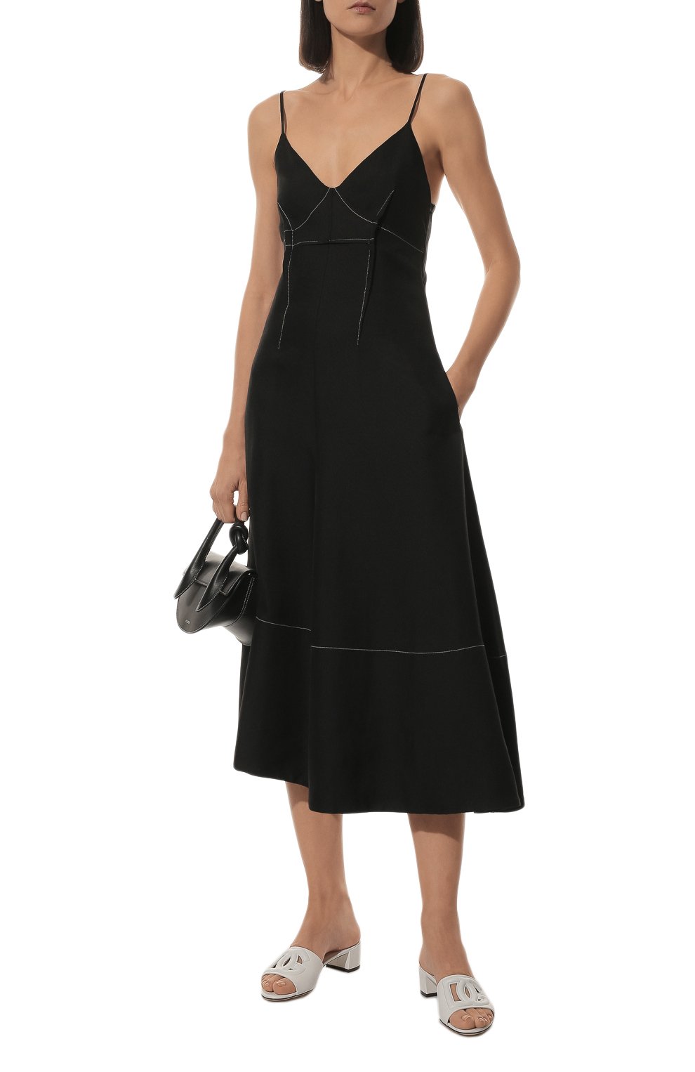 Кожаные мюли bianca DOLCE & GABBANA, арт. CR1139/AY329, фото 2