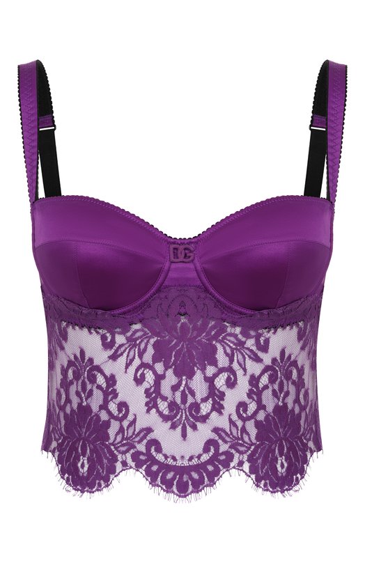 Бюстгальтер-балконет Dolce & Gabbana 07A43T/0N08P Фиолетовый 07A43T/0N08P