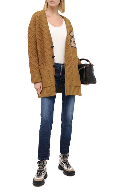 Джинсы DSQUARED2 синего цвета по цене 33500 руб., арт. S75LB0350/S30342, фото 2 Джинсы DSQUARED2, арт. S75LB0350/S30342, фото 2