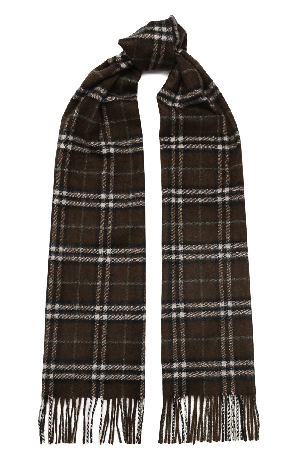 Кашемировый шарф в клетку BURBERRY, арт. 4079000, фото 1