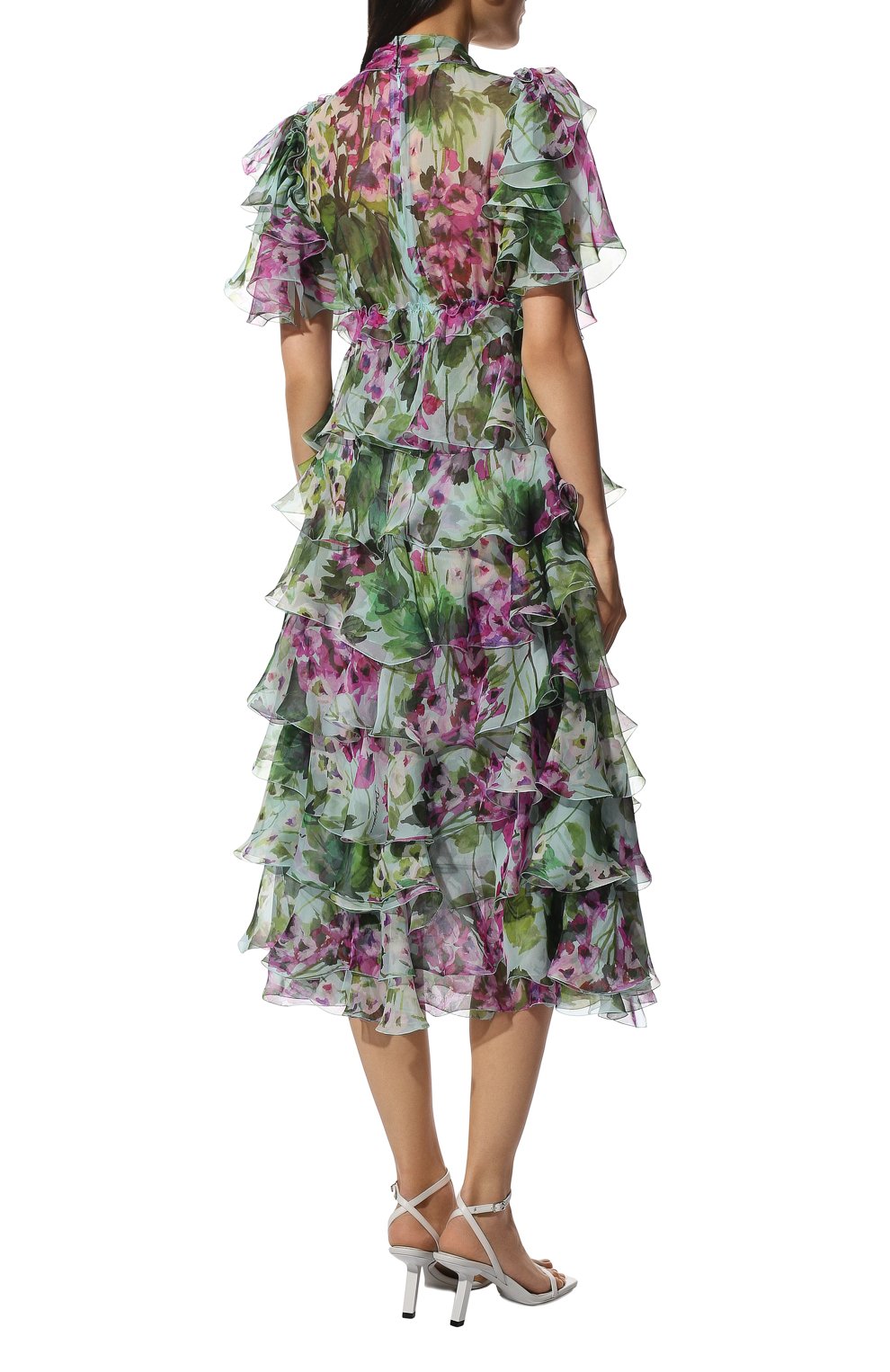 Шелковое платье DOLCE & GABBANA, арт. F6B3IT/IS1KQ, фото 4