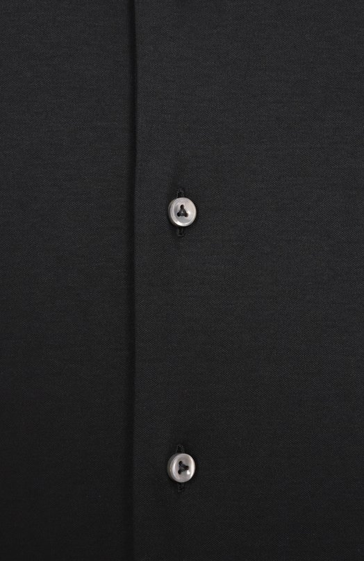 Хлопковая рубашка Van Laack VL-PER-LSF/180031/3XL Чёрный  VL-PER-LSF/180031/3XL Фото 6