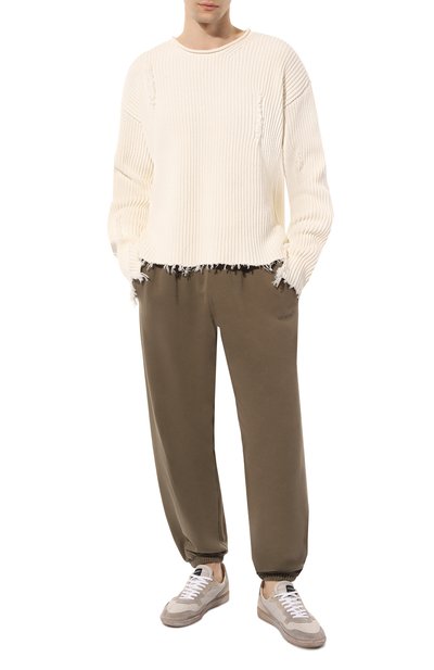 Хлопковый свитер MM6, арт. S62HL0009/S18255, фото 2