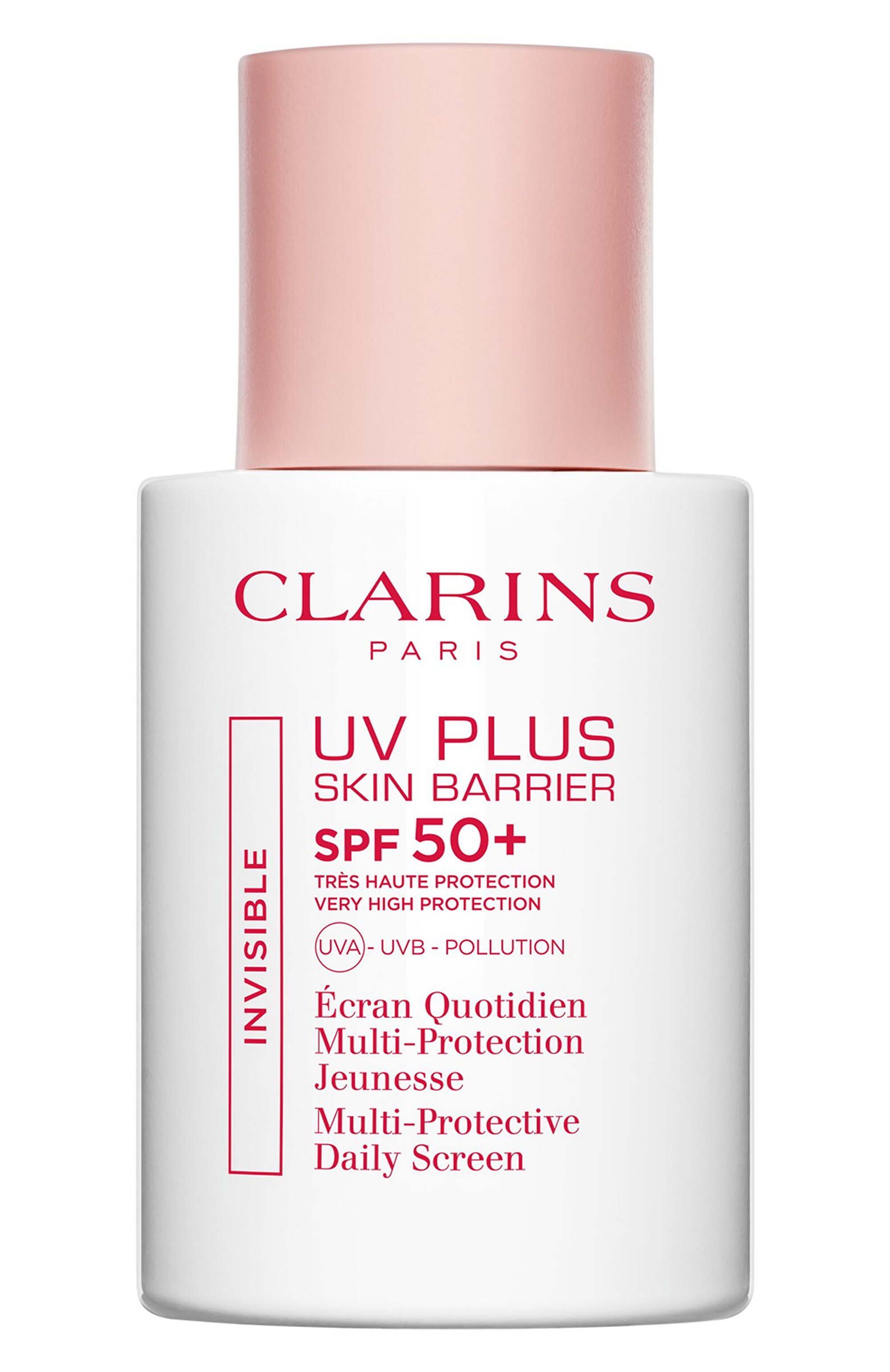 Солнцезащитный флюид-экран для лица spf 50+ uv plus skin barrier (30ml) CLARINS, арт. 80120765, фото 1