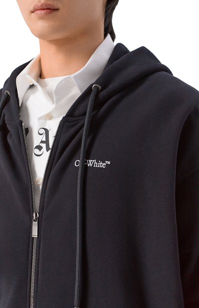 Хлопковая толстовка OFF-WHITE, арт. 0MBE015S26FLE003, фото 5