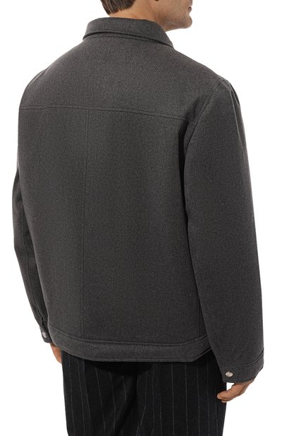 Шерстяная куртка-рубашка BRUNELLO CUCINELLI, арт. MM4636447W, фото 4