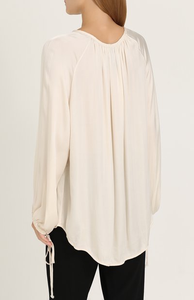 Блузка из вискозы и хлопка RAQUEL ALLEGRA, арт. Y74-6670, фото 4