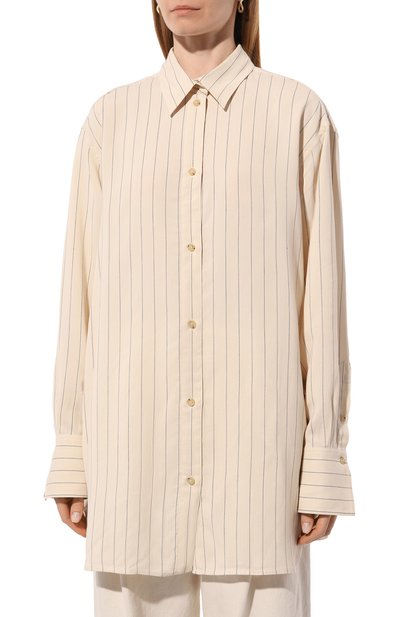 Рубашка из вискозы TOTEME, арт. 242-WRT1415-FB0112, фото 3