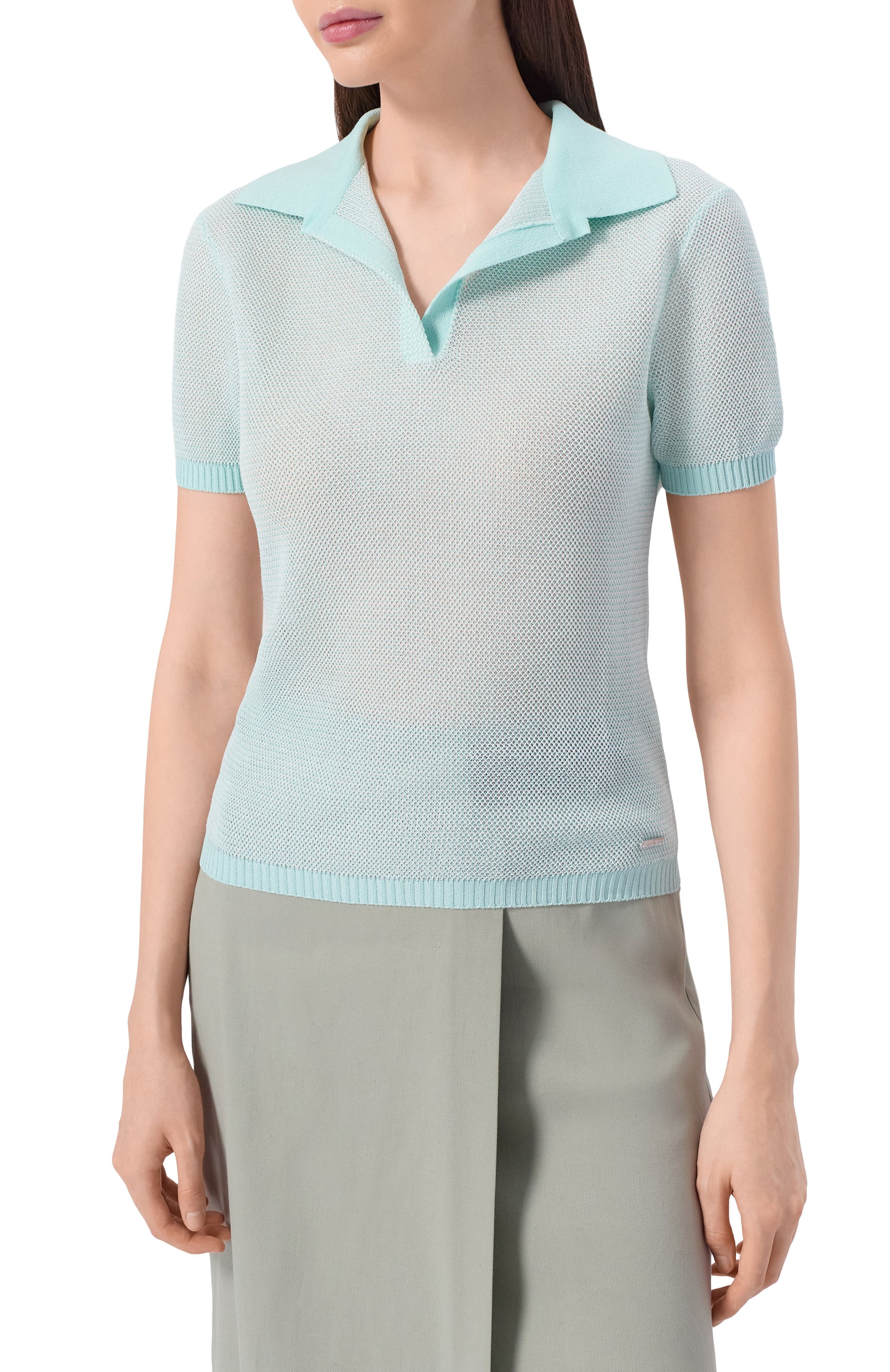 Поло из вискозы FREEAGE, арт. S26.JM178.7000.501, фото 3